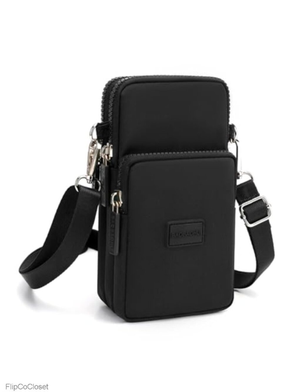 Nylon Small Crossbody Bag for Women, Cell Phone Purse with Shoulder Strap,